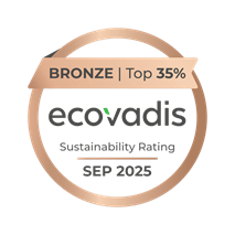 EcoVadis accorde le niveau “Bronze” à notre politique RSE
